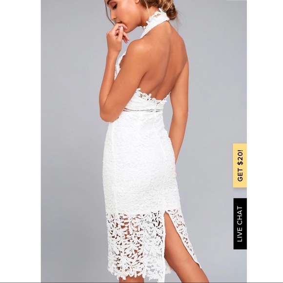 COPY for sale - Brides💍 White Lace Midi🤍 - Picture 5 of 7